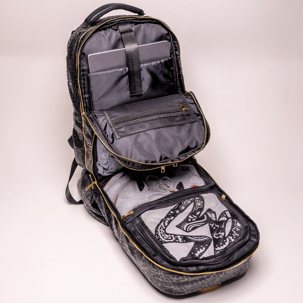 Black Monogram Leather Patented Carry-On Backpack (Only 150 Made)